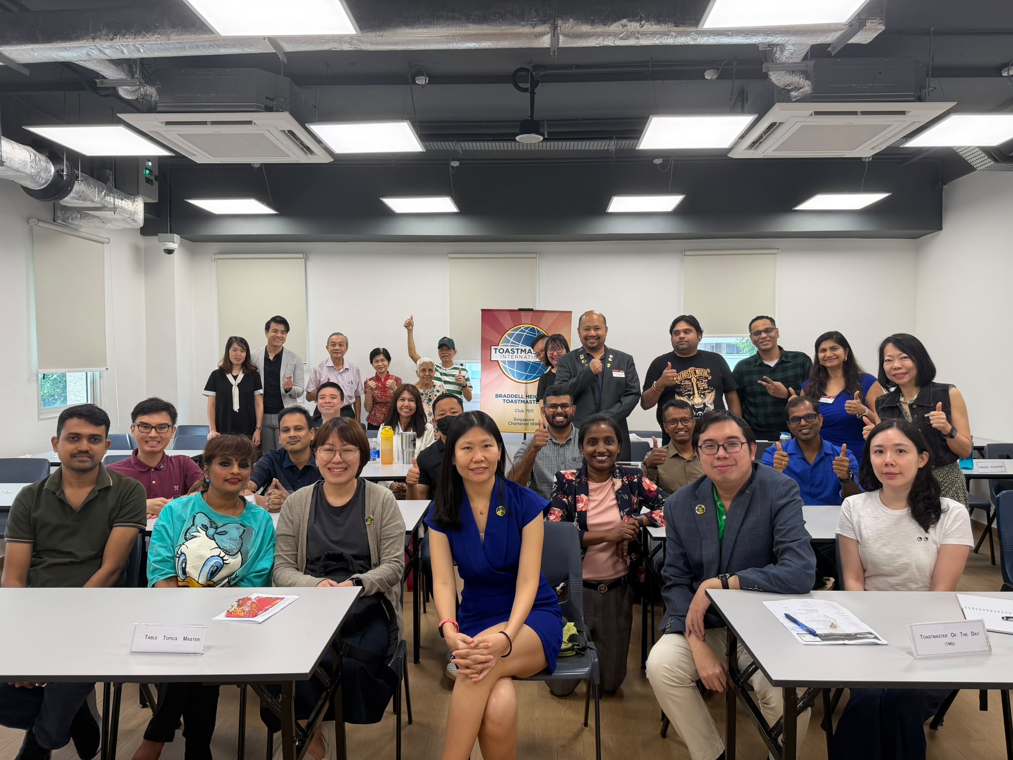 BH II Toastmasters meeting