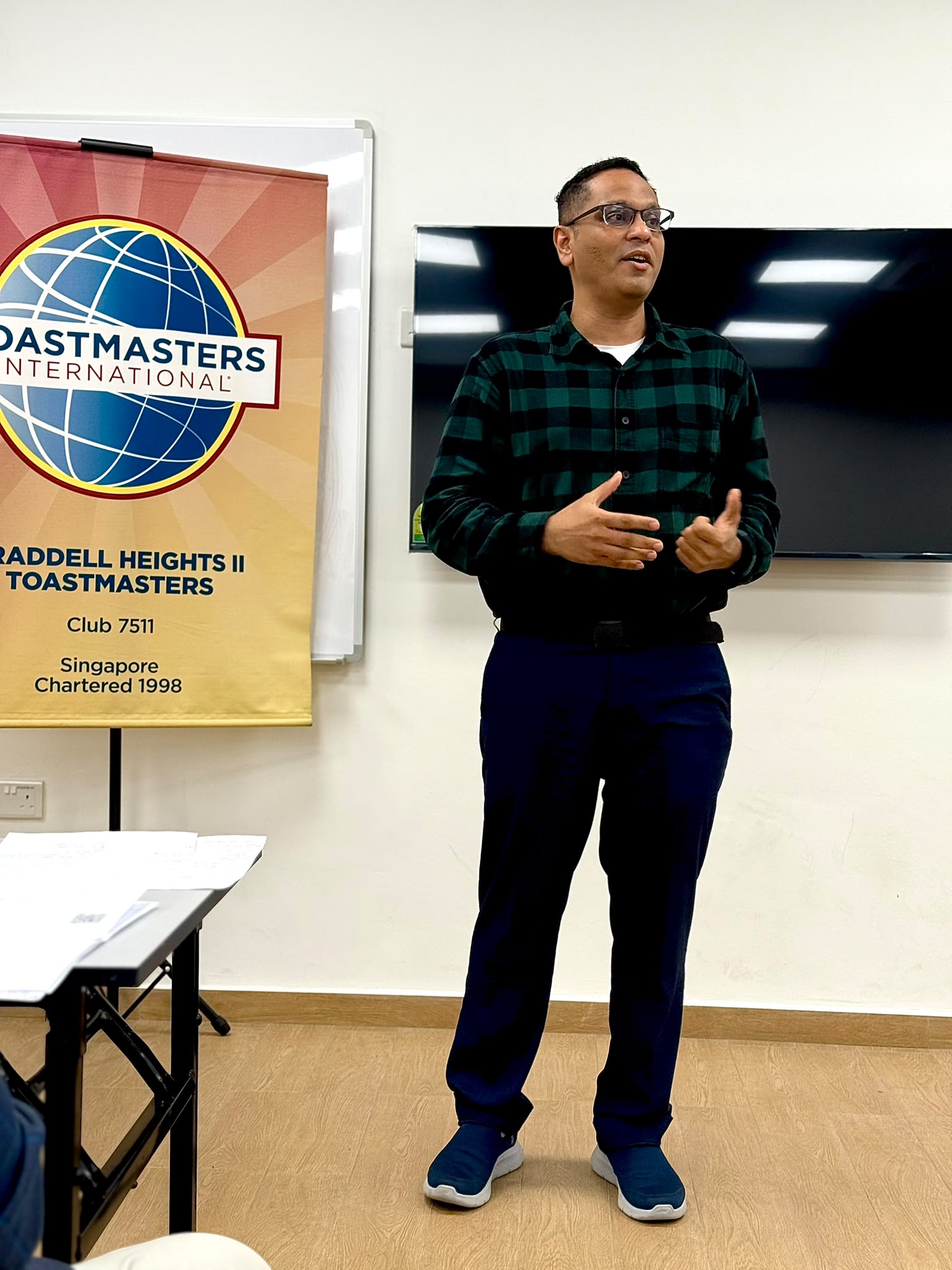 BH II Toastmasters meeting