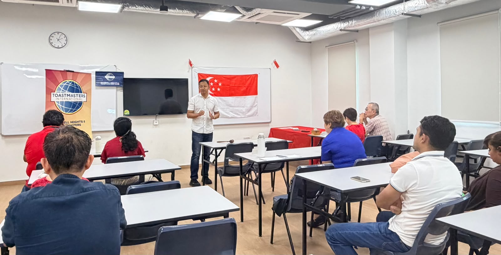 BH II Toastmasters meeting room